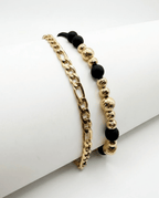 Combo Pulsera Cartier 6MM + Pulsera 11 Balines