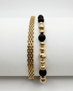 Combo Pulsera Chinesca 6MM + Pulsera 11 Balines