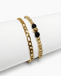 Combo Pulsera Cartier 6MM + Pulsera 15 Balines