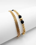 Combo Pulsera Chinesca 6MM + Pulsera 15 Balines
