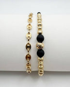 Combo Pulsera Gucci 5.5MM + Pulsera 15 Balines