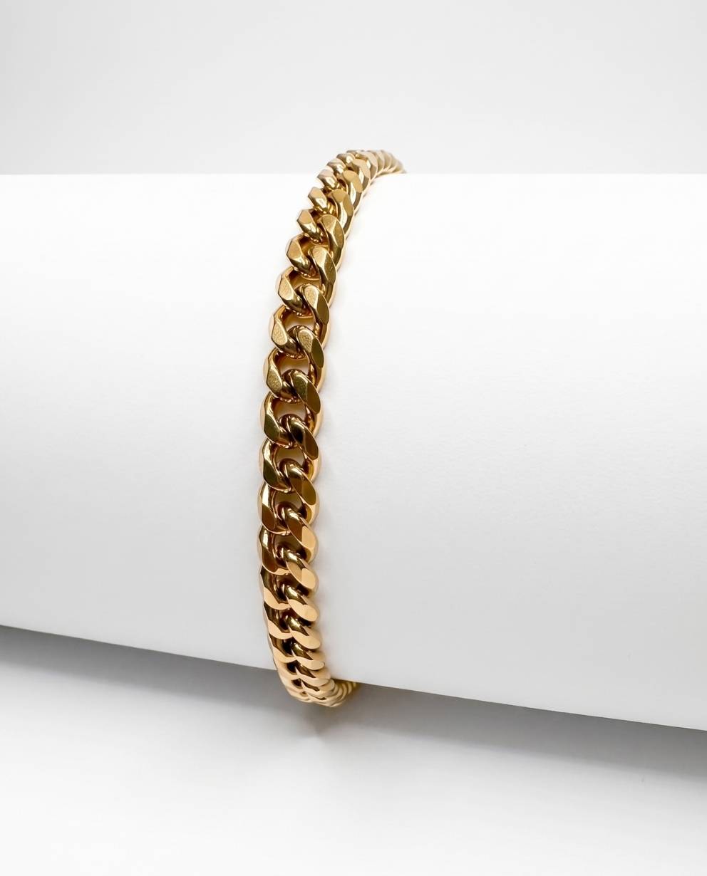Pulsera Cubana 6MM - 20CM
