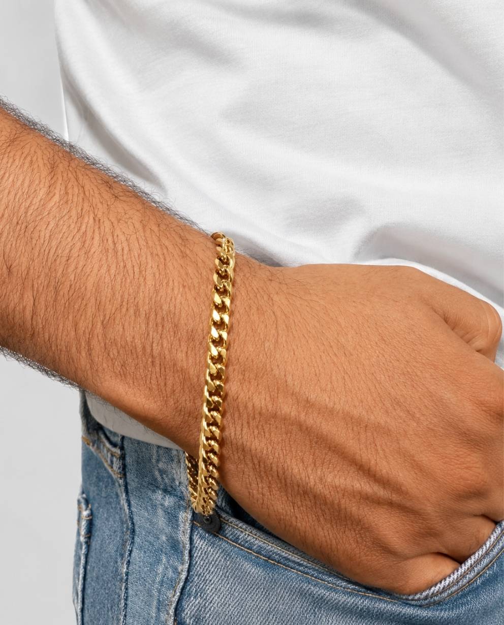 Pulsera Cubana 6MM - 20CM