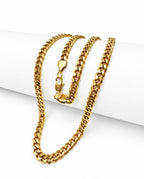 Combo Cadena Cubana 6MM + Pulsera Cubana 6MM