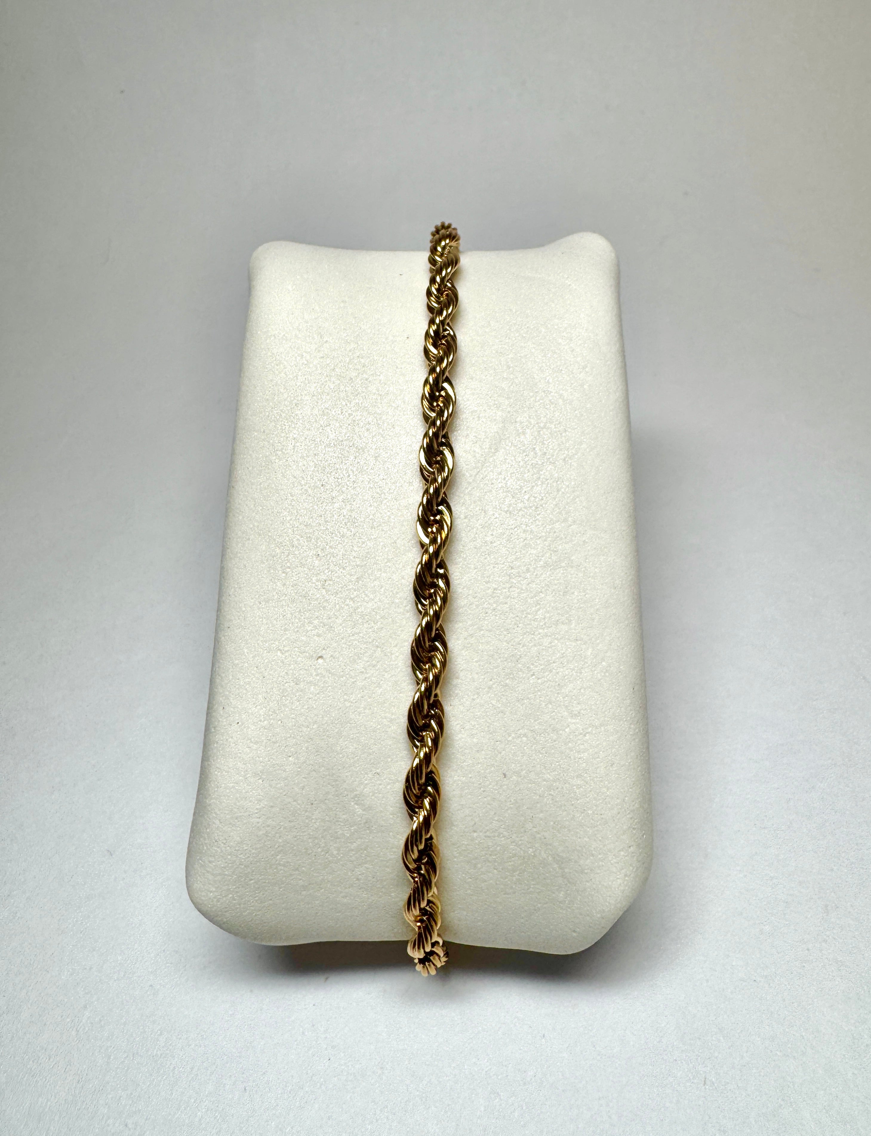 Pulsera Lazo 4MM  - 20CM