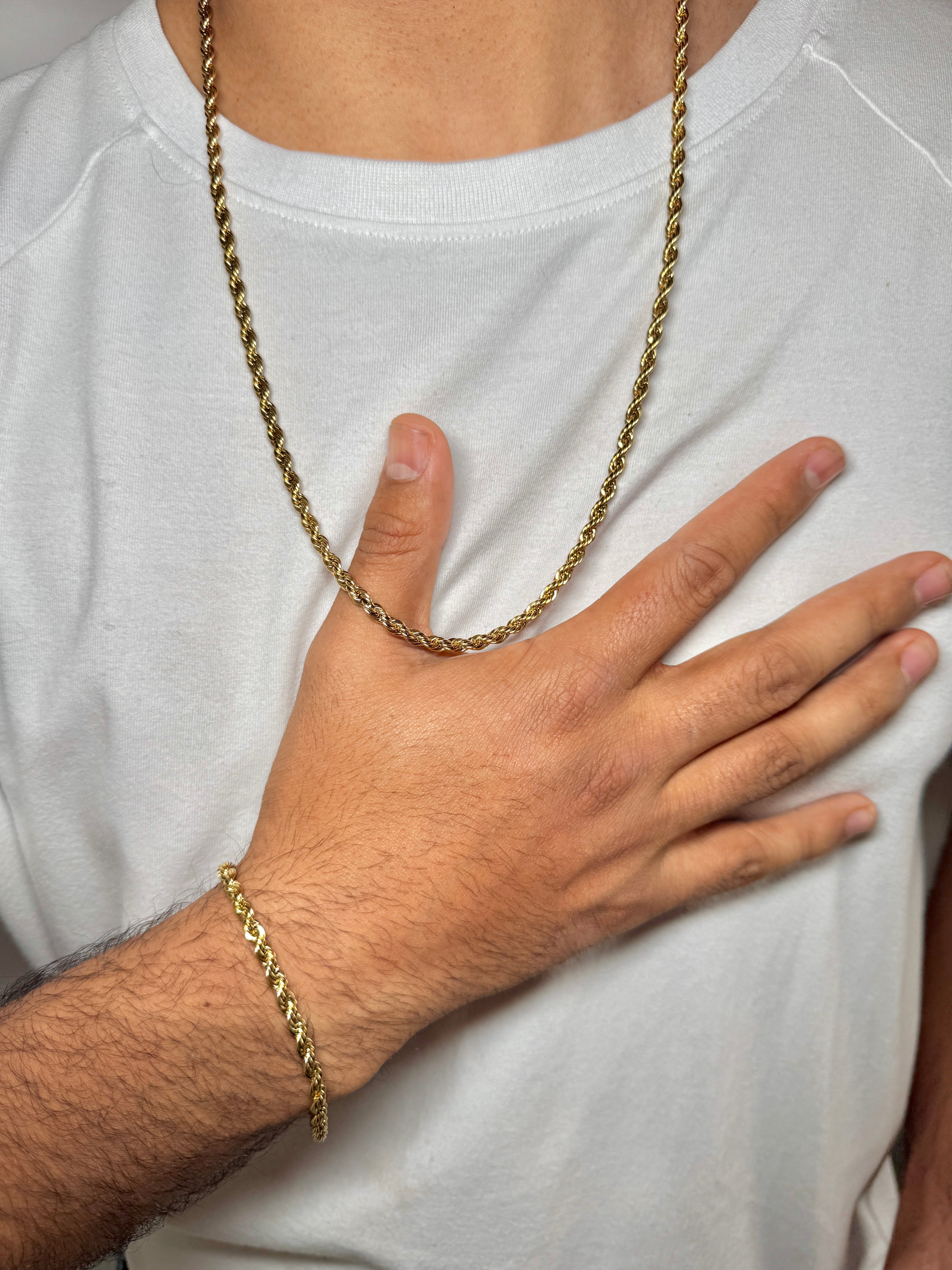 Pulsera Lazo 4MM  - 20CM